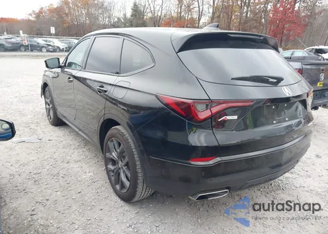 2024 Acura Mdx A-Spec z USA, uszkodzony, nr VIN 5J8YE1H04RL014673